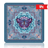 Tapis de mahjong palmier, tapis de mahjong Coca-Cola, tapis de mahjong pagode, tapis de mahjong pickleball, tapis de mahjong tigre de tartan, tapis de mahjong trèfle