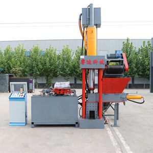 Hoàn toàn tự động 315 tấn plc-kiểm soát phế liệu balers thép không gỉ bánh Máy ép cho nhôm bọt xỉ video hướng dẫn - Product Image 4