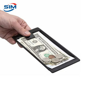 Plateau à monnaie portable compact en plastique noir, plateau de caisse, plateau à billets, plateau à reçus pour les reçus de caisse en déplacement - Product Image 2