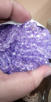 Perles en verre cristal facettées rondes de 3 mm, 4 mm, 6 mm, 8 mm, couleurs vert, bleu, violet, en vrac, pour la fabrication de bijoux