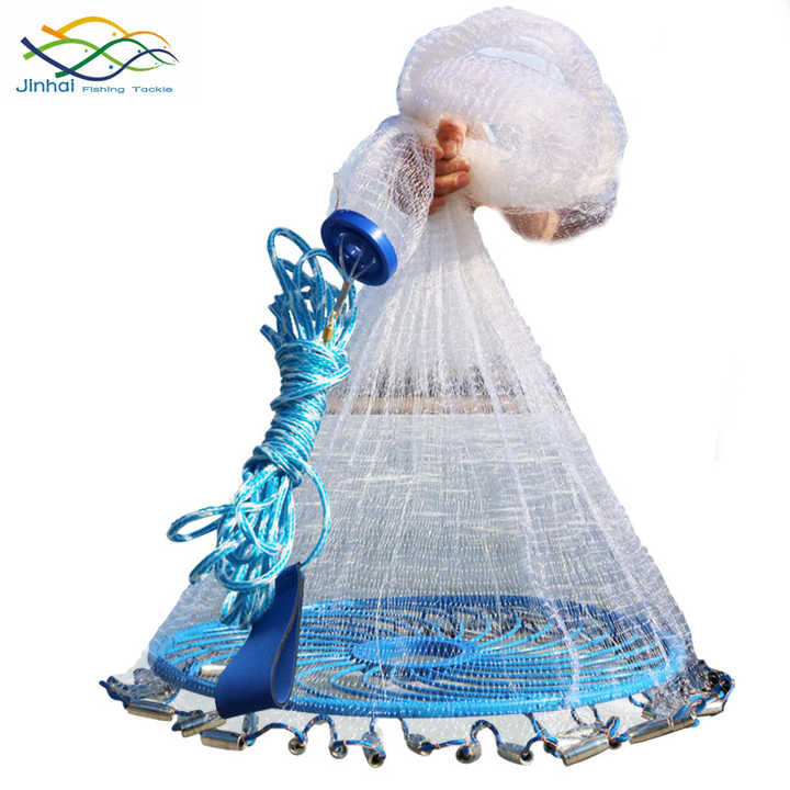 15ft landing fishing net Kylebooker Fly Wooden Frame Trout Fishing Net Soft Rubber Mesh for Catch and Release : Sports & Outdoors Blue Cotton Fish Net (6
