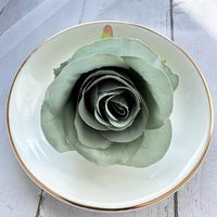 Tête de fleur de rose artificielle MeiQi Nouveaux produits Décoration de mariage polyvalente et économique de haute qualité