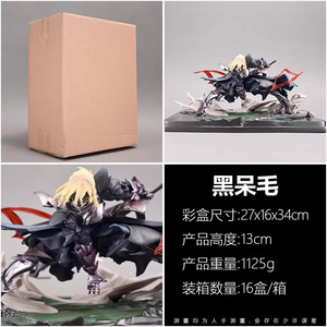 ของเล่นหุ่นรูปร่างพีวีซีขนาด13ซม. รูปปั้นอนิเมะสวยงาม - Product Image 2