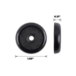 Patins antidérapants pour meubles à <span class=keywords><strong>visser</strong></span> sur surface de 1-1/2 pouce - Product Image 2