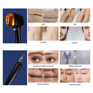 เครื่องกำจัดขนด้วยเลเซอร์ไดโอดแบบ 2 in 1 รุ่นใหม่ พร้อมเลเซอร์ Nd Yag สำหรับลบรอยสัก สำหรับคลินิก - Product Image 2