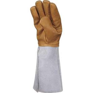 DELTA PLUS - CRYOG10-M Gant hydrofuge en cuir gris-beige (multi-pack) - EAN MW128814 GLOVES - Product Image 2