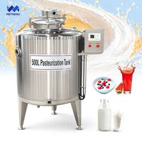 Pasteurisateur de Lait Mini 1000 Litres, Machine de Pasteurisation pour Lait, Jus de Fruits et Œufs