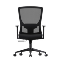 Fauteuil de bureau exécutif JOHOOFURNITURE OEM, fauteuil inclinable en tissu, hauteur réglable, ergonomique, pivotant, pour bureau à domicile, fauteuil d'ordinateur