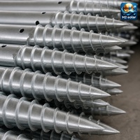 Sistema de Montaje de Paneles Solares H2 con Tornillos de Tierra, Venta al por Mayor Directa de Fábrica, Soportes para Paneles