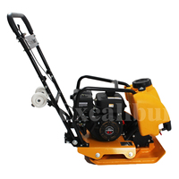 Compacteur vibrant à plaque mini à moteur à essence de 13,5 KN 80 kg pour le sol, le sable et la terre
