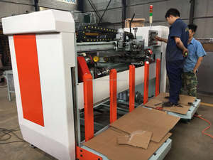 Машина для производства картона-машина для прошивки гофрированного картона-полуавтоматический стежок - Product Image 2