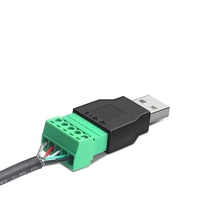 Adaptador USB A a Bloque de Conexión de 5 Pines OKYN0752, Conector sin Soldadura para Proyectos DIY