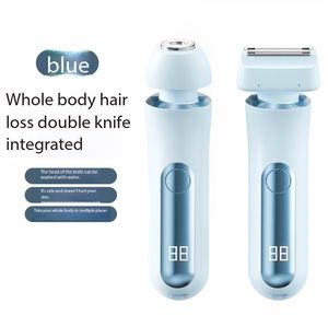 Depiladora Eléctrica Inalámbrica para Mujer, Recortadora de Bikini, Depiladora Facial, Depilación Indolora para Piernas y Cuerpo, Portátil, Digital - Product Image 6