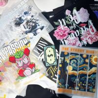 Todos los Diseños de Pegatinas DTF para Transferencia de Calor en Camisetas Listas para Planchar Impresiones Personalizadas para Ropa a Prueba de Agua y Lavables