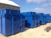 Conteneur de benne à ordures industriel 30M3 de qualité d'usine pour une élimination efficace des déchets | Machines de traitement des déchets