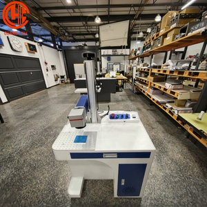 Nieuwe 20W/30W/50W/60W/100W Fiber Laser Markering Machine Met Jpt Bron Luchtkoeling Ondersteunt <span class=keywords><strong>Plot</strong></span> & Bmp Grafisch Formaat - Product Image 1