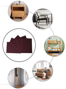 Özel mobilya keçe yastıkları güçlü yapıştırıcılar sandalye bacak kat koruma pedleri keçe ayak pedleri - Product Image 4