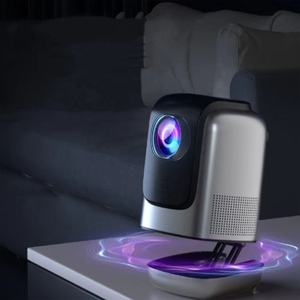 2024 nuevo proyector de soporte plegable todo en uno <span class=keywords><strong>popular</strong></span> en el extranjero proyector 4K portátil de ultra alta definición para el hogar - Product Image 4