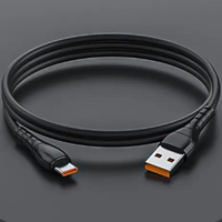 Câble de charge rapide USB-C vers USB-C personnalisé OEM 1m 5A pour téléphone portable, blanc/noir, câbles de données USB, prix usine