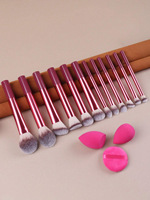 Beautetools Veganes Luxus-Make-up-Pinselset mit 12 Teilen für Frauen, Hochwertige Qualität, Private Label, Professionell Anpassbar