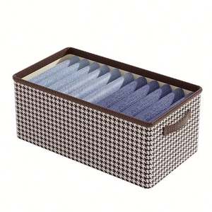 Foldable Storage Baskets for Organizing Clothes <b>Large</b> Storage Box with Handles Sturdy Organizer <b>Bins</b> - Product Image 1