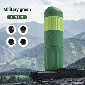 Cafetera portátil de viaje, calefacción inalámbrica, cápsula Expendedora de café Espresso, polvo Compatible con 20 Mini Bar, máquina de café - Product Image 1