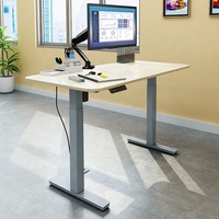 Hon MAG — Table d'ordinateur réglable électrique, en résine phénitique stratifié, Compact, bureau