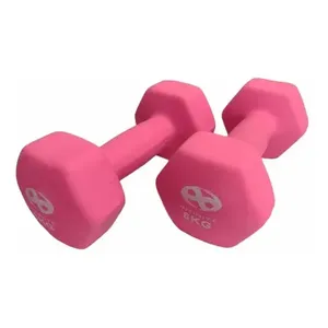 Coppia If-MN6 infinita di manubri in Neoprene da 6 kg per Home Gym Fitness personalizzabile in acciaio e ghisa con funzione bracci del corpo - Product Image 3