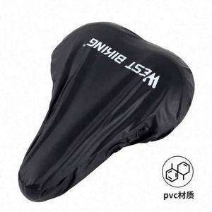 Housse de protection universelle pour selle de vélo de montagne, noire, réutilisable, durable, en polyester, imperméable, résistante à la poussière, pour vélo de route - Product Image 2