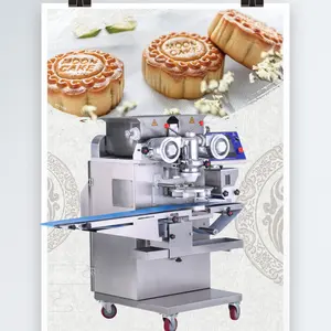 Fully Automatic Cookies Making Machine Moncake Production Line Maamoul Making Machine For Factory Business