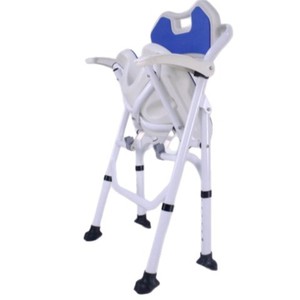 Chaise de douche pliante 966L-U en alliage d'aluminium, légère et portable, pour personnes âgées, handicapées, usage domestique et hospitalier - Product Image 4