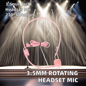 Micro-casque filaire Jack 3.5mm avec rotation 270 pour chanter en parlant l'enseignement des présentations de coaching - Product Image 4