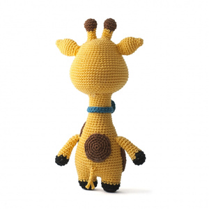 Adorable <span class=keywords><strong>Jirafa</strong></span> <span class=keywords><strong>Amigurumi</strong></span>, Muñeco <span class=keywords><strong>de</strong></span> <span class=keywords><strong>Jirafa</strong></span> Tejido a Crochet, Juguete <span class=keywords><strong>de</strong></span> <span class=keywords><strong>Jirafa</strong></span> <span class=keywords><strong>de</strong></span> Peluche Hecho a Mano - Product Image 3