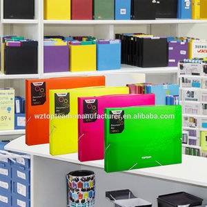 Producto archivador <span class=keywords><strong>de</strong></span> cajas <span class=keywords><strong>de</strong></span> documentos fluorescentes <span class=keywords><strong>de</strong></span> <span class=keywords><strong>polipropileno</strong></span> <span class=keywords><strong>de</strong></span> 0,65mm con visibilidad mejorada - Product Image 4