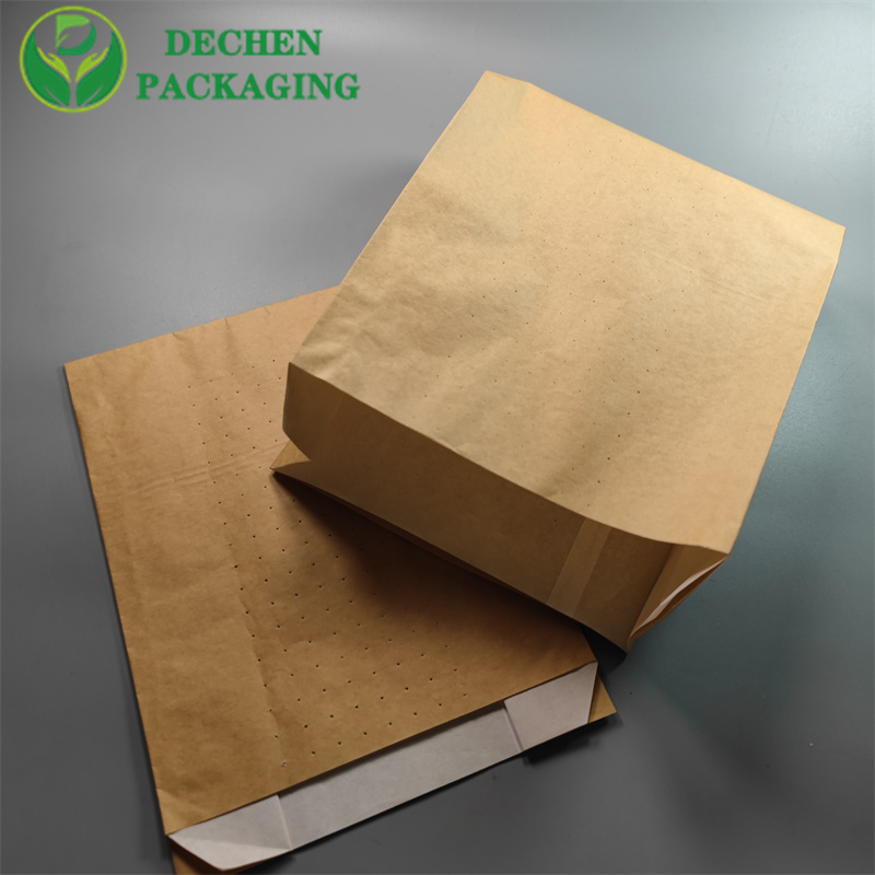 Paper Bag Food - Kraft Paper Bread Bag with Window