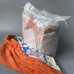 Trapos de Toalla de Algodón Reciclado de Alta Absorción para Superficies de Maquinaria Industrial y Talleres - Product Image 1