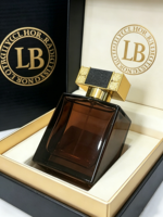 Flacon de parfum carré en verre de luxe vintage haut de gamme, très vendu, 50 ml 100 ml, rechargeable avec boîte d'emballage