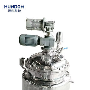 Tanque emulsionante al vacío con calefacción eléctrica de acero caliente, champú, acondicionador para el cabello, crema cosmética, tanque de mezcla de alto cizallamiento con calentador - Product Image 4