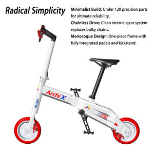 Vélo électrique pliable sans chaîne de 8,5 pouces, super léger, à assistance électrique, pour la ville - Product Image 3