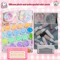 Kit de fabrication de jouets en silicone de qualité alimentaire, colle AB, pour garçons et filles