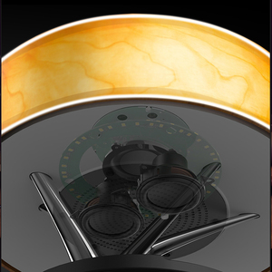 Đèn Nhà Thông Minh Được Đánh Giá Tốt Nhất Đèn Bàn Gỗ Đầu Giường Sạc Không Dây Loa Sạc Không Dây Led Xách Tay Giao Hàng Bỏ Qua Khâu Vận Chuyển - Product Image 2