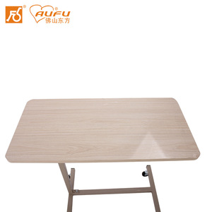 AUFU Bedside Dining <b>Table</b> 80x40 Cm Height <b>Adjustable</b> Hospital <b>Table</b> For Elderly And Patients - Product Image 4