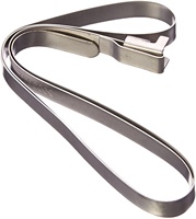 Attaches de câble 6.4*0.3mm avec trous d'oeillet dos à dos gestion des attaches de boucle de crochet de fil