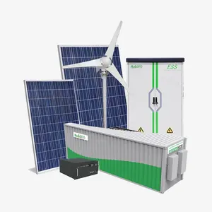 1Mwh sistem panel surya grid 2mw tanaman tenaga surya pada grid 1 mwh wadah penyimpanan energi 1 mw proyek pv