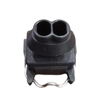 Konektor adaptor Wanita Lengan steker Sensor ketukan mobil asli Jetronic 2 arah Timer Female untuk BMW