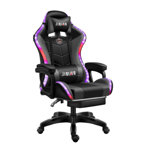 Cómoda <span class=keywords><strong>Silla</strong></span> de cuero PU para juegos, venta al por mayor, sillas rosadas para juegos de ordenador, <span class=keywords><strong>silla</strong></span> para juegos <span class=keywords><strong>Razer</strong></span> con reposapiés y masaje - Product Image 4