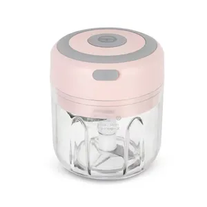 Amazon Top Seller Kitchen 250ml Cordless Portable Industrial Vegetable Meat food Chopper For Home Baking