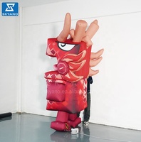 Clown gonflable Ichthyosaurus mascotte poupée Personnage de dessin animé gonflable personnalisé Sculpture ballons publicitaires
