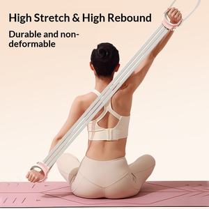 Banda Elástica de Yoga, Tensor de Cuerda Ajustable para Ejercicios de Espalda, Equipo de Fitness en Casa, Resistencia para Hombros y Deportes para Mujeres - Product Image 4