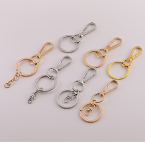 Juego de Llaveros Metálicos DIY, Hebilla de Aleación de Zinc Plateada de 20 mm, Conectores Multiusos para Bolsas y Equipaje, Accesorios - Product Image 5
